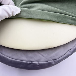 Coton bio <span class=keywords><strong>oreiller</strong></span> rond coquille <span class=keywords><strong>de</strong></span> <span class=keywords><strong>sarrasin</strong></span> rempli yoga zafu méditation <span class=keywords><strong>oreiller</strong></span> - Product Image 2