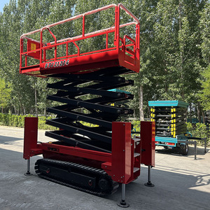 <span class=keywords><strong>Platform</strong></span> <span class=keywords><strong>Lift</strong></span> Gunting Hidrolik Artikulasi Tipe Crawler yang Digerakkan Sendiri dengan Baja Kekuatan Tinggi dan Kapasitas 450kg - Product Image 1