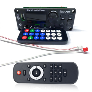Placa decodificadora de MP3 de 12V, reproductor inalámbrico <span class=keywords><strong>Bluetooth</strong></span> 5,1 para coche, módulo de Radio USB TF FM para Kit de <span class=keywords><strong>Audio</strong></span> para coche - Product Image 1