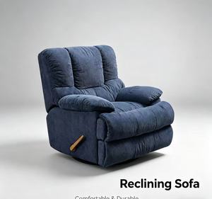 Sillón Reclinable Manual de Masaje para Sala de Estar Moderna, Color Personalizado, Tapizado en Tela, Sofá Individual - Product Image 2