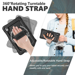 K10 X6C6/<span class=keywords><strong>M10</strong></span> <span class=keywords><strong>Plus</strong></span> — coque de <span class=keywords><strong>protection</strong></span> universelle, étui anti-choc avec sangle à main épaule rotative à 10.3 pouces, <span class=keywords><strong>housse</strong></span> de <span class=keywords><strong>tablette</strong></span> - Product Image 4
