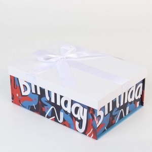 Customized Ambience Packaging Surprise Feather Design Flap Gift Folding Magnetic <b>Mailing</b> <b>Boxes</b> - Product Image 3