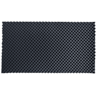 Feuille de mousse personnalisée de différentes épaisseurs coton à mémoire de rebond lent des ondes insonorisantes