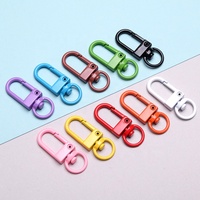 Boulon coloré mousqueton pour sangle cuir artisanat sac sangle ceinture plomb mousqueton fermoir chien laisse pince pour chien Lesh