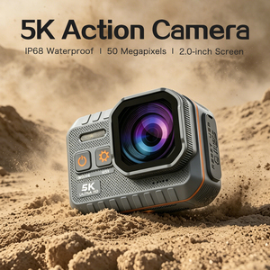 NOUVEAU Best-seller <span class=keywords><strong>Caméra</strong></span> d'action sportive Viran 5K CMOS Haute résolution 40 Mbps 170° Grand angle <span class=keywords><strong>Caméra</strong></span> étanche pour <span class=keywords><strong>moto</strong></span> - Product Image 2