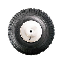 Assemblage de pneus de gazon sans chambre à air, fait au Vietnam, 15in 6.00 — 6 tubes/Tubeless, pour tracteur de tondeuse à gazon, chariot de jardin, remorque, livraison gratuite