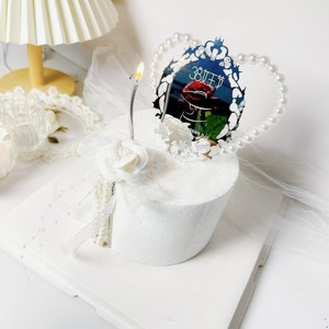 Honey And Sweetness 38 Queen's Day Cake Decoration Acrylic <b>Mirror</b> Cake Plugin For Women's Day - Product Image 4