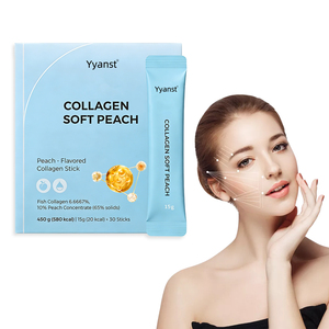 OEM/ODM Fish Protein Hydrolysate Fast-absorbing Support glowing skin healthy nails sugar <b>free</b> collagen peptide jelly - Product Image 1