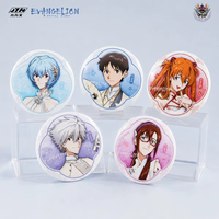Badge en fer blanc officiel sous licence EVANGELION, série Robe Pétale, boîte mystère, articles de collection, vente en gros, Japon