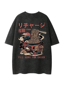 Camisetas de Manga Corta para Hombre, 100% Algodón, Casuales, Oversize, Lavado Ácido, Transpirables, Lisas, de Color Sólido, al por Mayor - Product Image 1