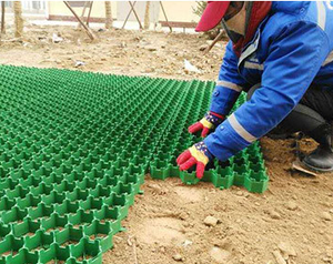 Jnz nhiệm vụ nặng nề HDPE 48mm cỏ paver lưới cho vườn thấm ổ đĩa cách sỏi Lay bê tông bãi đậu xe rất nhiều đất ổn định - Product Image 6