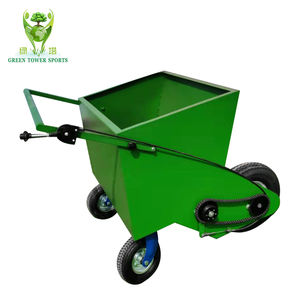 Machine à <span class=keywords><strong>gazon</strong></span> artificiel Machine de remplissage de sable avec camion de remplissage de sable à particules de type poussée manuelle à trois roues - Product Image 3