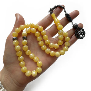 Venta caliente oración islámica Rosario cuentas Alá tamaño pequeño Tasbih resina Tasbeeh pulsera <span class=keywords><strong>Rosar</strong></span> - Product Image 4