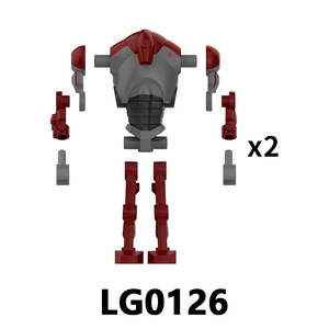 LG1018  Personnage spatial de science-fiction B2 Super <span class=keywords><strong>Battle</strong></span> <span class=keywords><strong>Droid</strong></span>, ensembles de blocs de construction éducatifs à collectionner, jouets pour enfants - Product Image 5