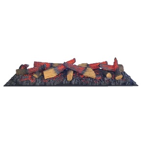 Juego de Leños de Resina Decorativos para Chimenea Eléctrica, Hechos a Mano, de Alta Calidad, con Diferentes Diseños, OEM - Product Image 1