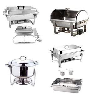 Factory Direct Sale Various Economic Stainless Steel Chafing Dish Buffet Set