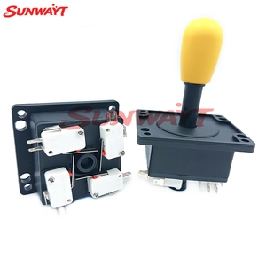 Joystick Arcade Estilo Americano HAPP, Controlador de 4/8 Direcciones, Repuesto de Metal para Máquinas de Juego Operadas con Monedas - Product Image 3