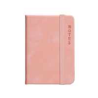 Mini Libreta de Bolsillo Personalizada con Cubierta de Cuero PU y Cierre Elástico para Regalo Promocional y Notas Diarias
