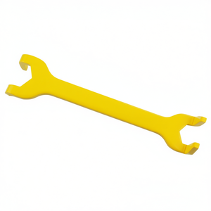 Llave Inglesa de Boca Abierta con Cabeza Curva Amarilla de 120 mm para Reparación Mecánica - Product Image 2