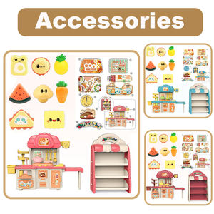 <strong>Fun</strong> Plastic DIY Play House <strong>Kitchen</strong> Toys for Kids Children's Pretend Play &amp; Early Educational Cooking with Rich Accessories - Product Image 4