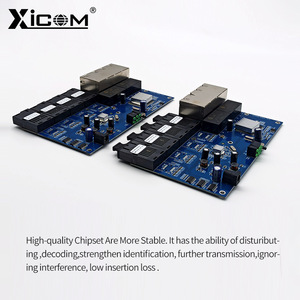Placa PCBA de Switch XICOM 1000M Gigabit de 4 Fibra y 8 Puertos, Módulo de Red de 12V, Fibra Única/Doble, Full/Half Duplex - Product Image 3