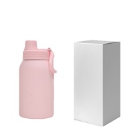 Vente directe usine Nouvelle gourde isotherme en acier inoxydable 304, couleur macaron, pour fruits, portable, pour sports de plein air