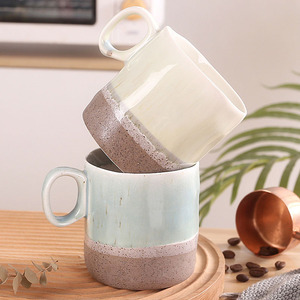 Ensemble <span class=keywords><strong>de</strong></span> tasses à café en céramique artisanale japonaise personnalisée, motif <span class=keywords><strong>de</strong></span> Noël unique et mignon <span class=keywords><strong>de</strong></span> style nordique, couleur rose mouchetée, vente en gros - Product Image 6