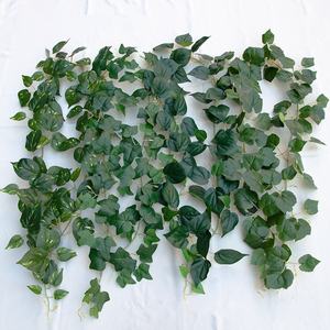 Tanaman Rambat Buatan Realistis Kelas B1 Tahan Api: Tanaman Rambat <span class=keywords><strong>Ivy</strong></span>, Tanaman Rambat Pothos, Tanaman Rambat Daun Anggur untuk Dekorasi Langit-langit, Hiasan Gantung - Product Image 2
