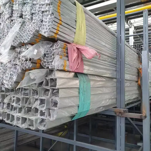 40*40*2มม. SS304สแตนเลส316ส่วนกลวงสี่เหลี่ยมท่อสี่เหลี่ยมมาตรฐาน JIS 904L 317L 316Ti เกรด409L เชื่อม - Product Image 6