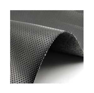 Venta al por mayor de microfibra polipiel perforada cubierta del coche PU cuero perforado para asiento de coche <span class=keywords><strong>volante</strong></span> para sofá bolsa muebles - Product Image 3