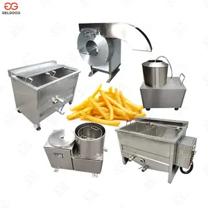 Factory Small French Fries Line Maker Semi Automatic Potato Chips Machine In Pakistan