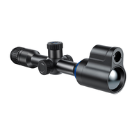 Lunette thermique de haute précision pour la chasse, résolution 640x512, objectif 50 mm, monoculaire d'imagerie thermique pour la vision nocturne, 2600 m, 7 niveaux