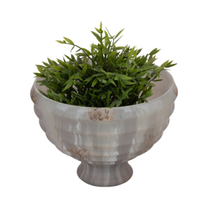 Centrotavola decorativo in vetro a forma di ciotola per tavolino da caffè, decorazione per la casa, pezzo d'arredo per il soggiorno. - Product Image 2