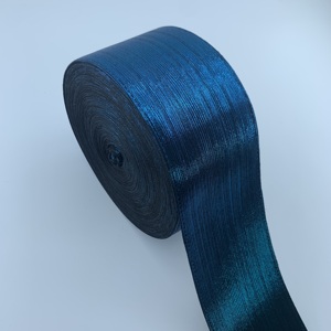 Kain Tali Halus Poliester/Nilon Ramah Lingkungan Gaya Boca <span class=keywords><strong>Herringbone</strong></span> untuk Aksesoris Rambut & Pembungkus Kado - Product Image 4