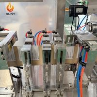 Machine de fabrication de lingettes humides en sachet individuel à sortie rapide, équipement d'emballage à scellage quatre côtés