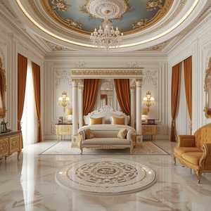 Pacchetto di Allestimento Villa Stile Reale: <span class=keywords><strong>Design</strong></span> d'Interni per Mansioni di Lusso con Gestione Progetti e Rendering Visuale 3D - Product Image 3
