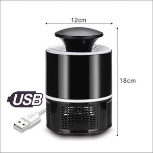 Lampe anti-moustiques USB d'intérieur 365 nm à photocatalyse, piège à moustiques domestique à inhalation lumineuse et sonore pour le sport et le divertissement - Product Image 6