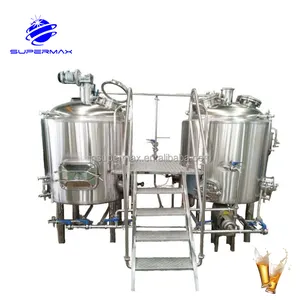 Craft 1000L Beer Brewing Equipment 2 Vessels Premium Brewery