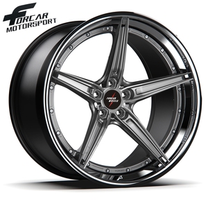 Rueda Forjada Forcar Chrome Barrel de 40 mm para LC300, Nueva, para Carretera, para Automóvil de Pasajeros - Product Image 1