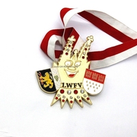 Medallas Deportivas de Metal, Medallas de Oro Personalizadas, Trofeos de Fútbol, Medallas de Plata para Ciclismo, los Más Vendidos de Alibaba