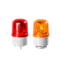 CEUM Avertisseur sonore LED haute intensité avec alarme sonore et lumineuse, modèle prismatique 1101J - Quatre couleurs : Rouge, Orange, Vert, Bleu