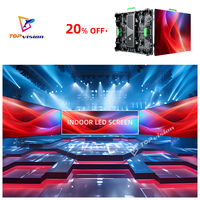 Pantalla LED para Interiores y Exteriores TOPvision HD, Resistente al Agua IP65, P2.6 P2.9 P3.91, para Publicidad en Centros Comerciales