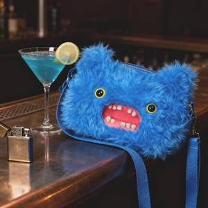 กระเป๋าคาดลำตัว Fuggler Mengya Monster ของแท้ รุ่น Funk <span class=keywords><strong>Ya</strong></span> <span class=keywords><strong>Bao</strong></span> Big Head Series กระเป๋าเป้ลายมอนสเตอร์ฟันน่ารัก ตลก ทันสมัย เล่นได้ทั้งชายและหญิง - Product Image 3