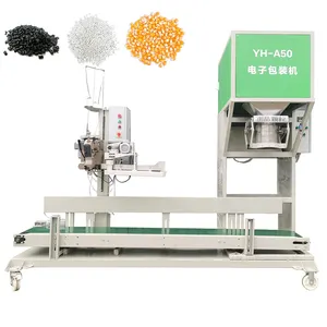 Vaste Kokos Koffieboon Multihead Weger Automatische Magnetron Gastronomische Popcorn Verpakkingsmachine