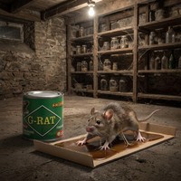 Piège à colle pour rats de qualité industrielle, approvisionnement B2B en gros, plaquette collante pour souris pour opérations antiparasitaires à grande échelle