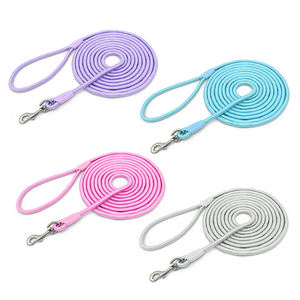 Groothandel Duurzaam Nylon 20M 10M 5M Lengte Hondenriem Kraag Set Goedkope Gevulde Outdoor <span class=keywords><strong>Training</strong></span> 30ft 50ft Huisdier Touw Snoeren Lopen - Product Image 6