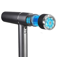 Sèche-cheveux de voyage portable 1650W-1850W Moteur CC Ions négatifs Buse concentrateur Option de logo personnalisé pour une utilisation en extérieur et à l'hôtel