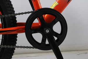 Vélo de montagne pour adultes à cadre en fer, 26 pouces, simple vitesse, double couleur, fourche avant à <span class=keywords><strong>amortisseur</strong></span> non verrouillable, <span class=keywords><strong>pas</strong></span> <span class=keywords><strong>cher</strong></span> - Product Image 5