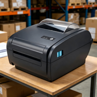Imprimante d'étiquettes de codes-barres thermiques haute vitesse de 4 pouces, interface USB, en stock, compatible USPS UPS FedEx