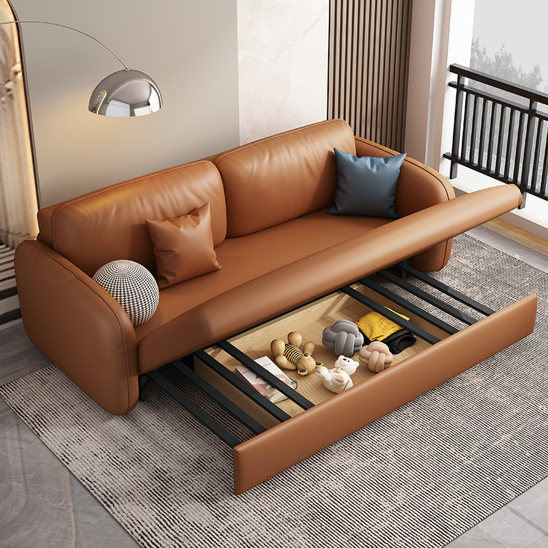 Living Room Metzger Convertible Chaise Lounge Sectional Couch